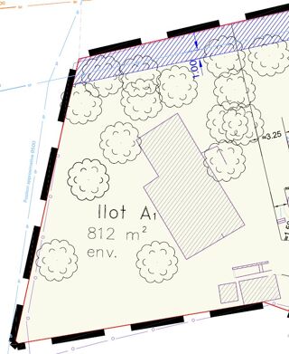  Terrain  vendre 812 m