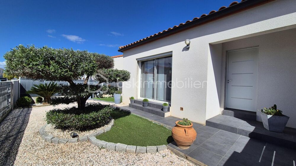 Vente Maison A VENDRE VILLA TROIS FACES RECENTE DE 82M² SUR TERRAIN DE 286M² A ELNE - EN PLAIN PIED - DEUX CHAMBRES - GARAGE - AUCUN TRAVAUX Elne