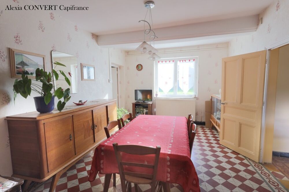 Maison à vendre 4 pièces GRIEGES + Dépendances et terrain 1362m²