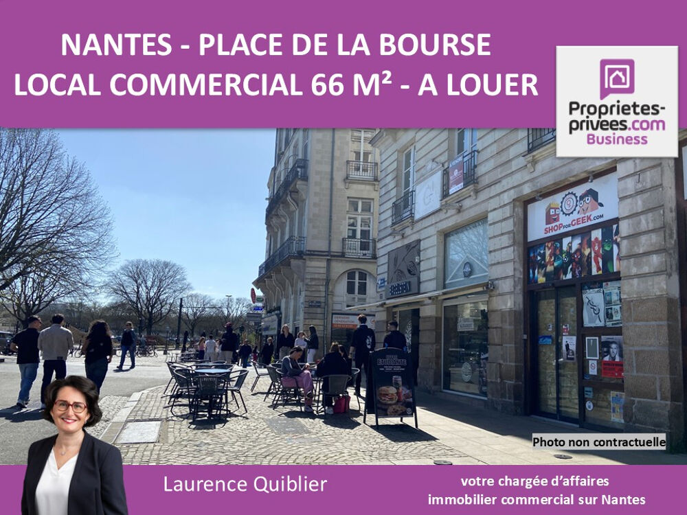   44000 NANTES - LOCAL COMMERCIAL A LOUER 66 M² 