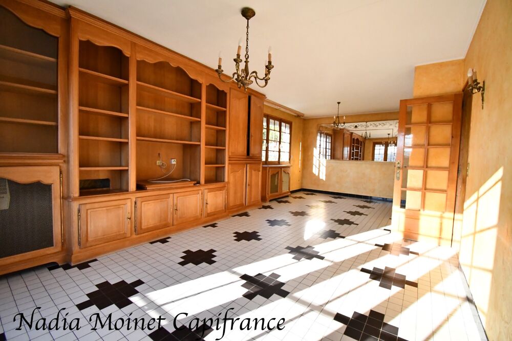 Coulombs- Maison 118 m2- 3 chambres- Sous-sol total et double garage indépendant de 34 m2 -
