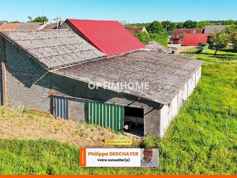 GRANGE 165 m² environ + STABULATION 141 m² + Dépendances sur Parcelle de 4292 m² - 87190 SAINT LEGER MAGNAZEIX