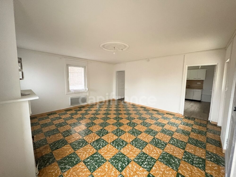 EXCLUSIVITE-FLINES-LEZ-RACHES Maison Semi plain-pied de 68m2 avec cour