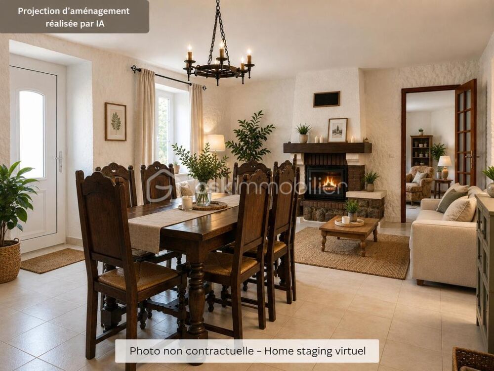Vente Maison MAISON 211 m - 4 CHAMBRES + BUREAU - DPE C - JARDIN ET DEPENDANCES Javron les chapelles