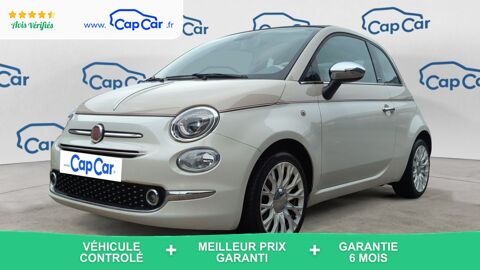 Fiat 500 C II 0.9 TwinAir 85 60ème Anniversaire 2018 occasion Rillieux La Pape 69140