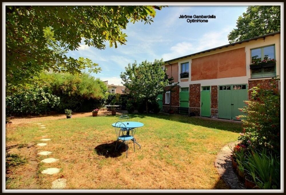 Vente Maison Maison 7 pièces avec jardin et dépendances à vendre à MAISONS LAFFITTE (78) Maisons laffitte