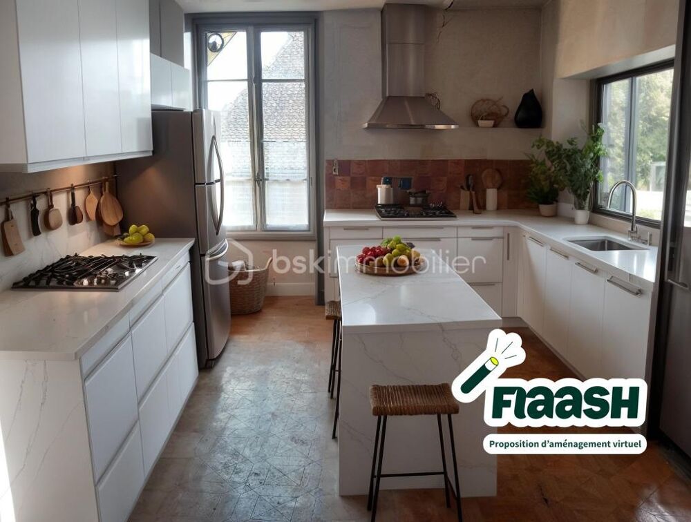 Maison de 180m² à fort potentiel avec garage de 100m²
