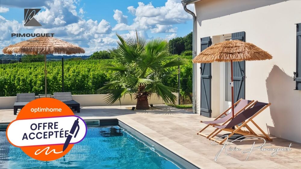 Maison contemporaine 2021  DPE A  Plain-pied  Piscine chauffée  Prestations haut de gamme  Quartier calme et privilégié