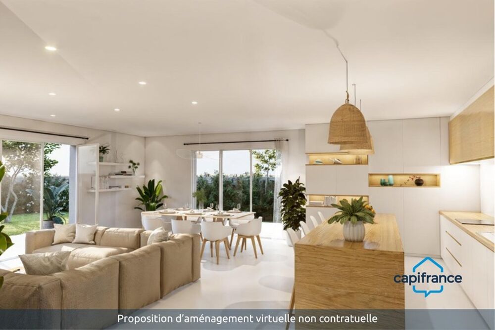 Frontignan - Appartement T4 avec terrasse, garage et parking