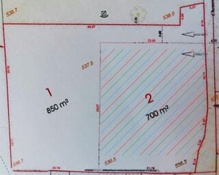  Terrain à vendre 850 m²