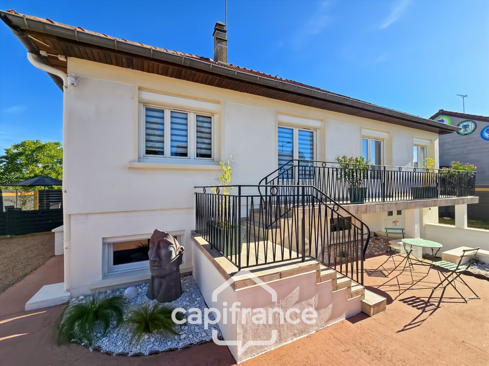 Vente Maison NEVERS (58) – Maison 92 m² – 3 chambres – sous-sol complet – terrain 395 m² Nevers