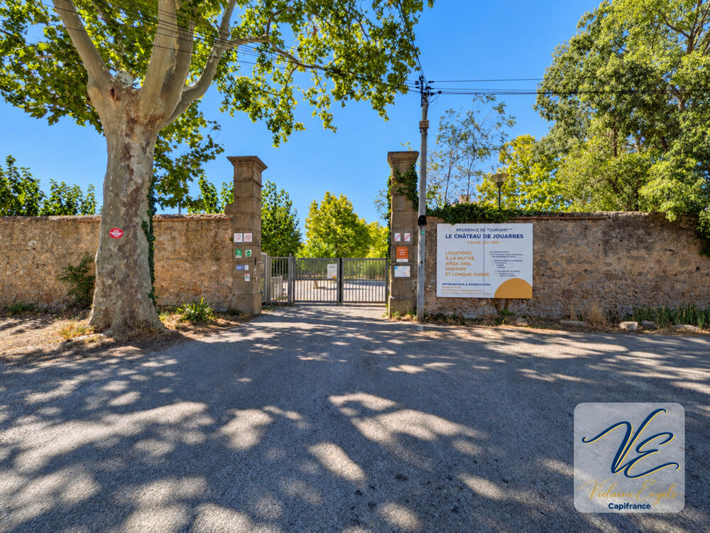Vente Appartement AZILLE – CHÂTEAU DE JOUARRES – APPARTEMENT MEUBLÉ EN REZ-DE-CHAUSSÉE AVEC TERRASSE ET PISCINE Homps
