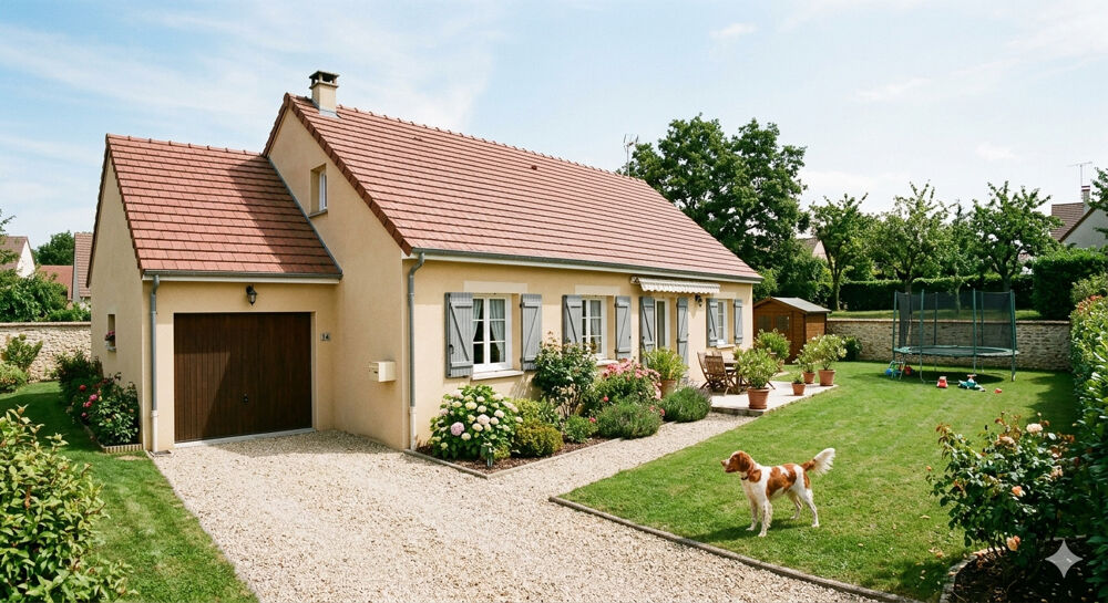 Vente Maison - MAISON PRIVATIVE avec GRAND JARDIN et GARAGE - Montesson