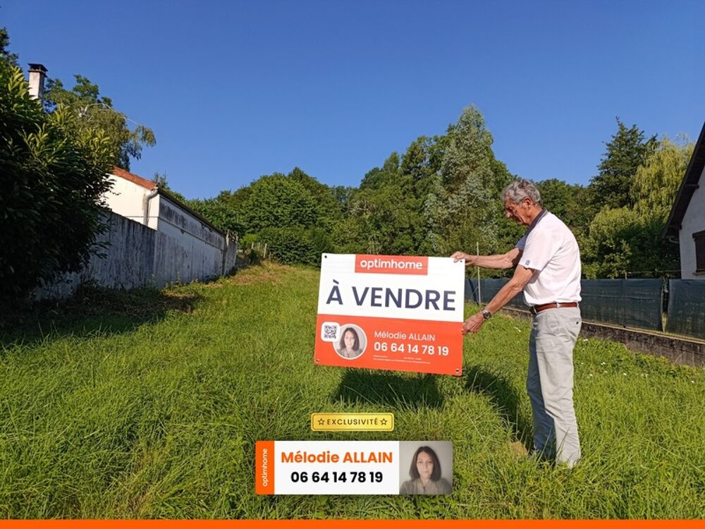 Vente Terrain Terrain 790 m2 SAINT PRIEST BRAMEFANT Saint priest bramefant