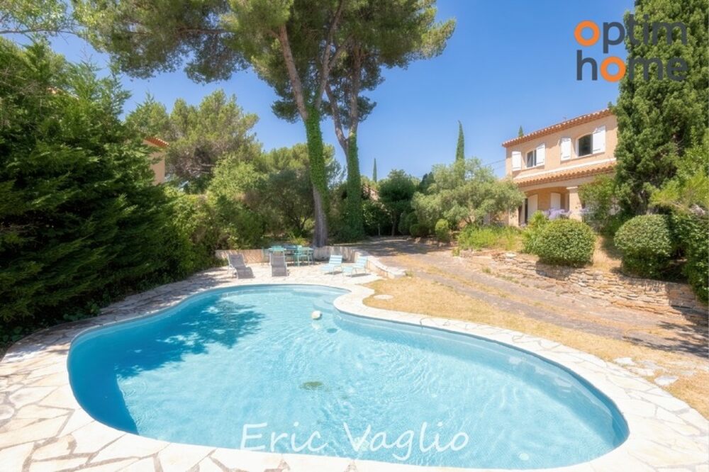 Vente Maison Bouc Bel Air (Aix à 10 mn) - Vente Belle T5 de 169 M2, sur un terrain clos et arboré de 1257 M2 avec piscine, proche IBS, commer Bouc bel air