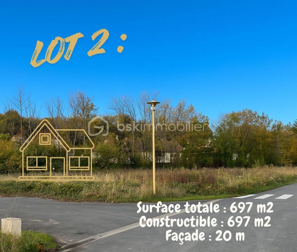 Vente Terrain TERRAIN À BÂTIR LIBRE DE TOUT CONSTRUCTEUR Neufchatel sur aisne