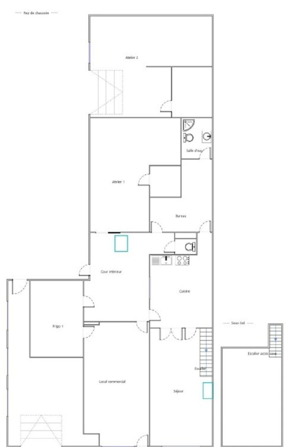 Vente Immeuble Hem Centre - Immeuble mixte - Professionnel et habitation 375 m2 Hem