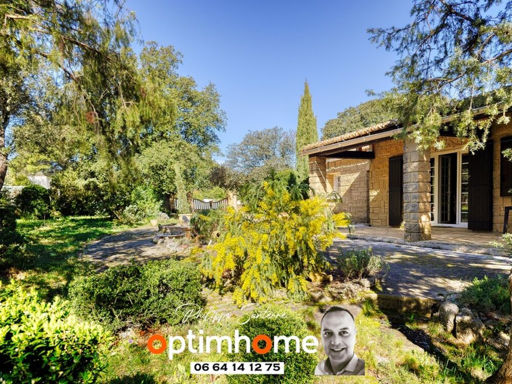 Villa plain-pied 5 pièces avec grand jardin à Saint Siffret
