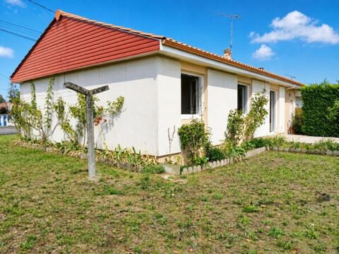   GUITRES (33230) – Maison de plain-pied de 61 m² au calme, avec garage et jardin Maison - 3 pièce(s) - 61 m²