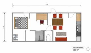  Appartement à vendre 2 pièces 34 m²
