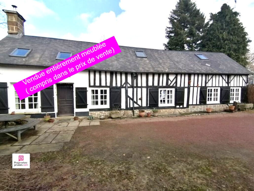 Vente Maison RANES (61) Long�re Normande � colombages ( vendue enti�rement meubl�e et �quip�e), 135 m2 environ, 6 pi�ces, 3 (possible 4) cham Ranes