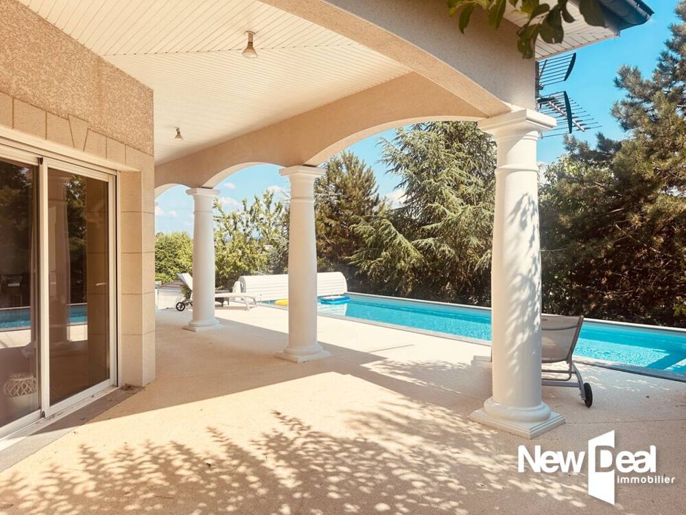 EXCLUSIVITE VALLON DU JOUR, MAISON DE TYPE 6 DE 190 m2 HABITABLES AVEC PISCINE EDIFIEE SUR 1159 m2 EN IMPASSE