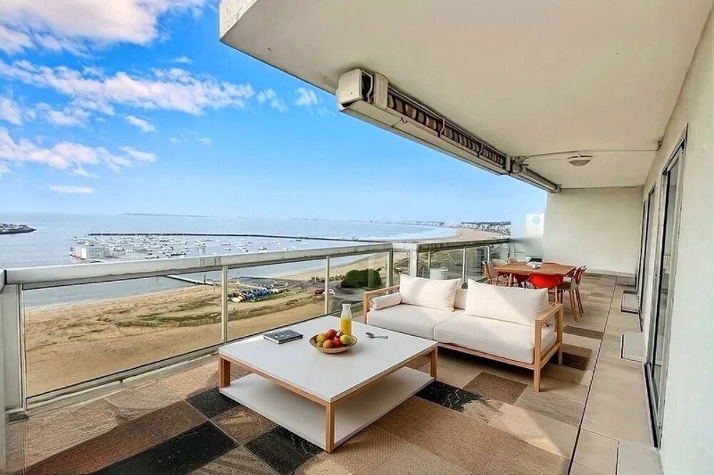 Vente Appartement PORNICHET-APPARTEMENT DE 85M2-6EME ET DERNIER ÉTAGE-FACE MER-TERRASSE DE 50M2-2 STATIONNEMENTS Pornichet