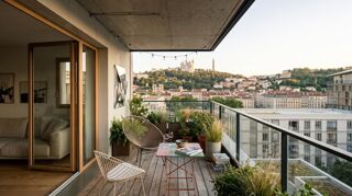 Vente Appartement T3 – LYON 2 *\UNIQUE/* Dernier étage avec Vue sur Fourvière Lyon 2