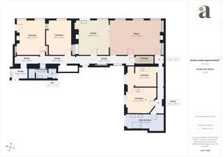  Appartement à vendre 5 pièces 176 m²