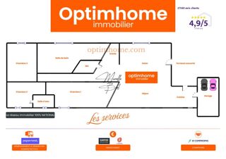  Maison  vendre 4 pices 105 m