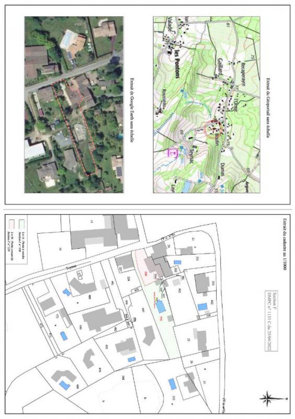 Vente Terrain Adresse d'exception Beychac et Caillau ? Proche du Golf 1 547 m² Construisez jusqu'à 150 m² RARE sur le secteur ! Beychac et caillau