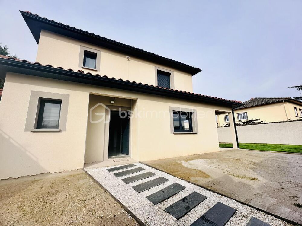 Vente Maison Villa 5 chambres avec jardin, piscine et garage Le peage de roussillon