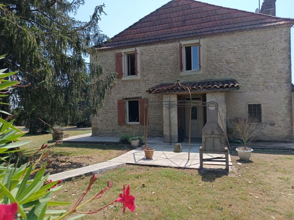EXCLUSIVITÉ  Superbe Bâtisse Gasconne du XIX? siècle (260 m²)  Parc de 4 500 m²
