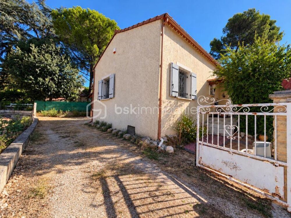 Vente Maison SAINT-PRIVAT-DES-VIEUX – Maison de plain-pied, terrasse couverte, jardin & grand garage Saint privat des vieux