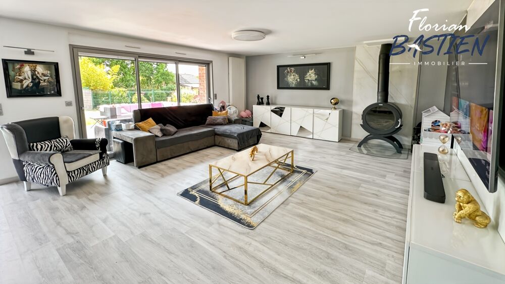 Vente Maison ? Maison d'architecte 2010 – 5 chambres – Terrain de 1 600 m² – Centre-ville de Petite-Forêt Petite foret