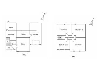  Maison � vendre 4 pi�ces 83 m�