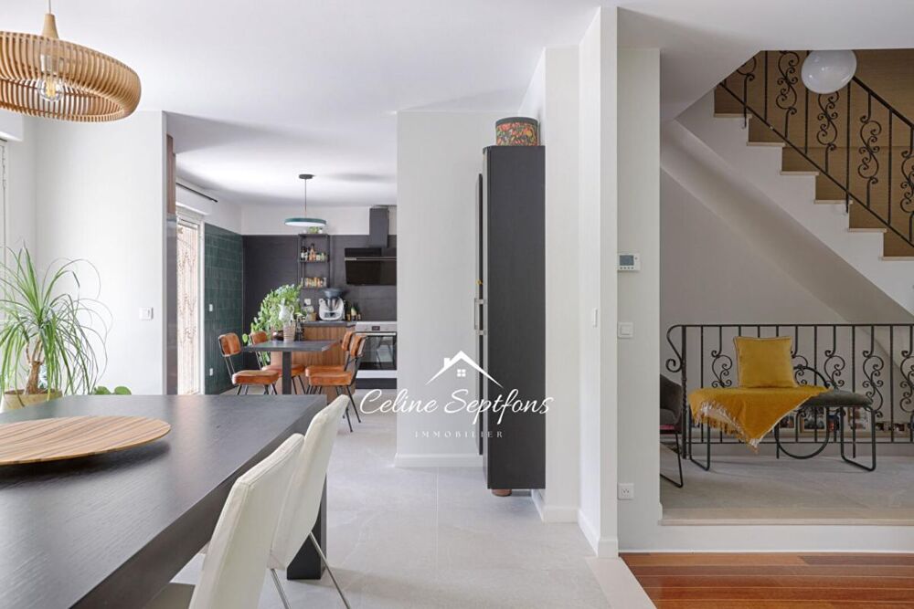 CHAMPCUEIL Maison familiale de 140 m² - 4 chambres, jardin, garage et sous-sol total