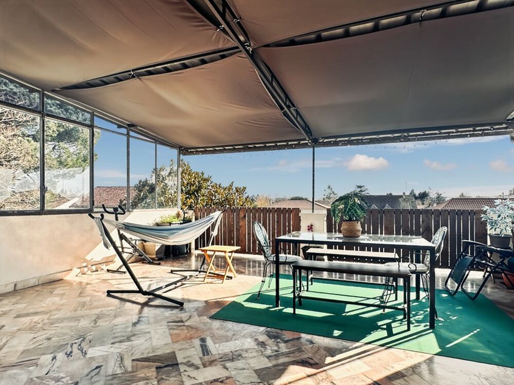 À VENDRE  Appartement superbe T4 de 93 M2 avec terrasse exceptionnelle et garage  BERGERAC centre