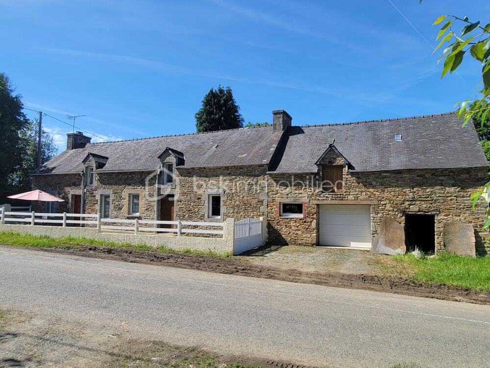 ? **Maison en pierre de caractère  100 m²  Terrain de 6 346 m²  Garage 40 m²** ?