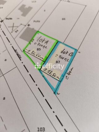  Terrain � vendre 703 m�