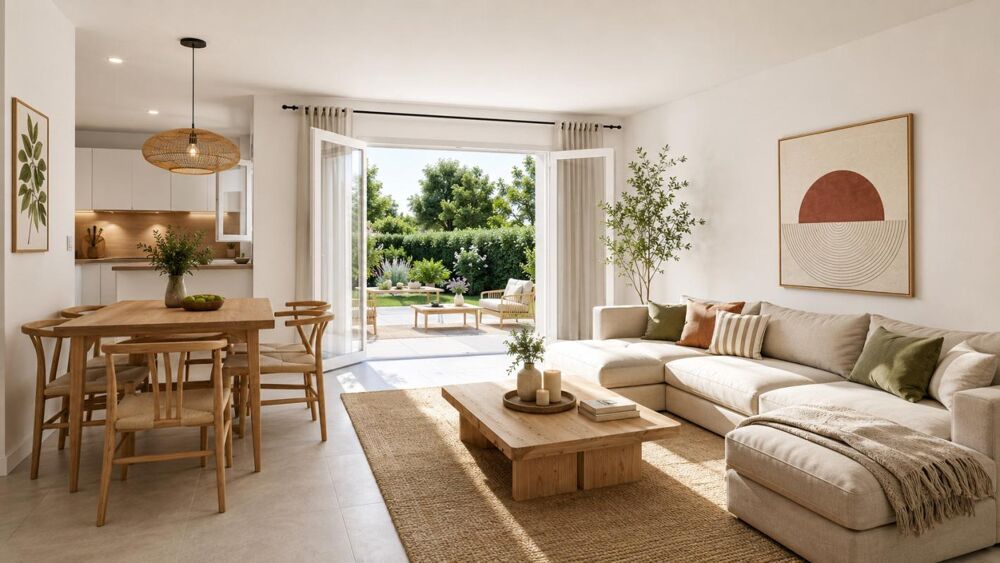T3 AVEC 149 M² DE JARDIN + GARAGE + PARKING