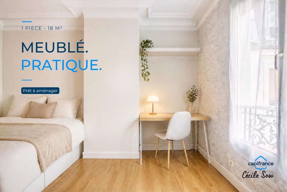 Vente Appartement Idéal investisseur, pied-à-terre, primo-accédant ou logement étudiant - Studio 17,88 m² – Paris 17?, quartier Ternes / Maillot – Paris 17