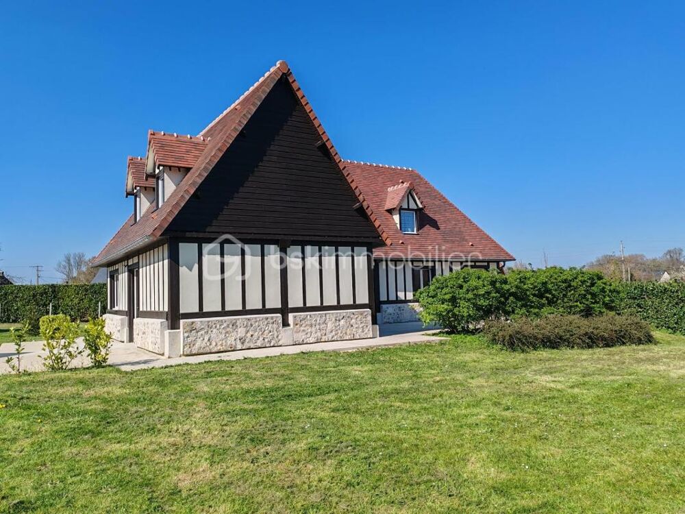 A VENDRE Maison 3 chambres, séjour 45 m², double garage  TROUVILLE-LA-HAULE