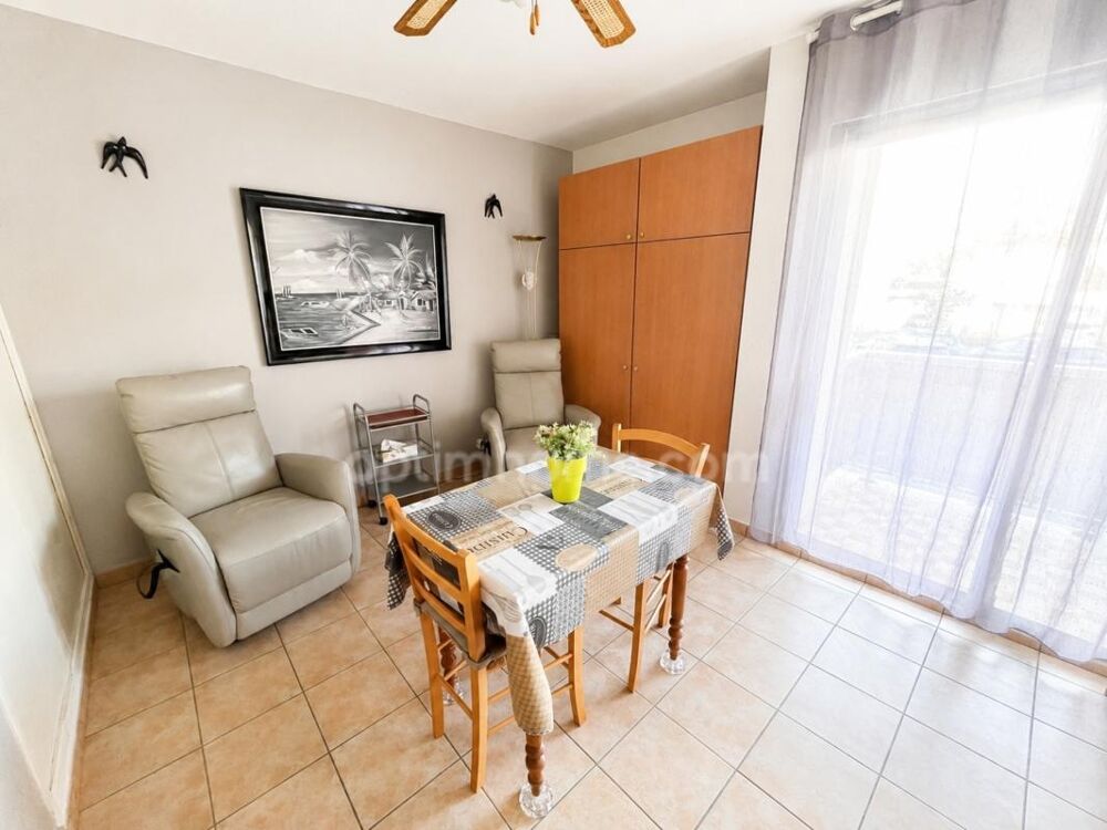 Appartement locations curistes 20m2 avec balcon à BALARUC LES BAINS (34)