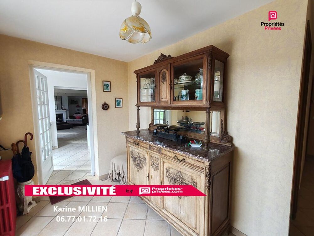 DAMPIERRE SUR AVRE 28350 Maison individuelle de style longère rénovée - Plain-pied - 4 chambres - Dépendances - Terrain - 260 00