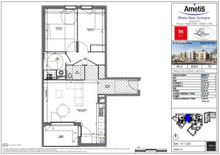  Appartement à louer 2 pièces 68 m²
