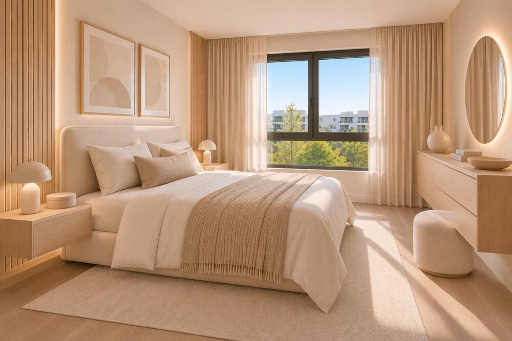 Vente Appartement 3 PIÈCES TRAVERSANT DE 65 M² AVEC LOGGIA, AU CŒUR D'UN ÉCOQUARTIER NATURE Bussy saint georges