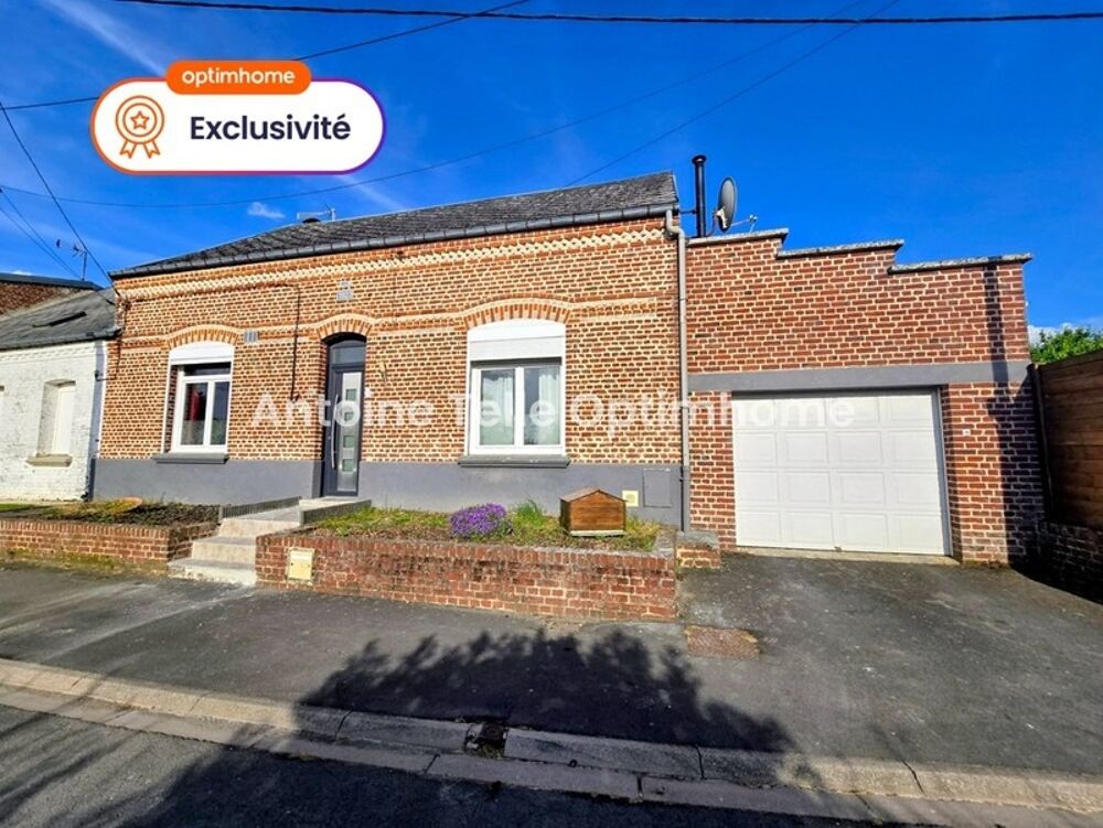 Vente Maison Exclusivité - Maison semi-individuelle avec garage & jardin clos à Saint Benin 59360 Saint benin