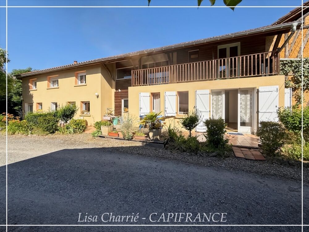 Propriété aux multiples possibilités : 2 maisons, studio et dépendances sur 3 007 m², proche de NOGARO (32)
