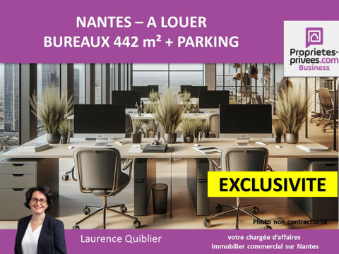 EXCLUSIVITE - 44000 NANTES - BUREAUX 442 m²  A LOUER 6666 44000 Nantes